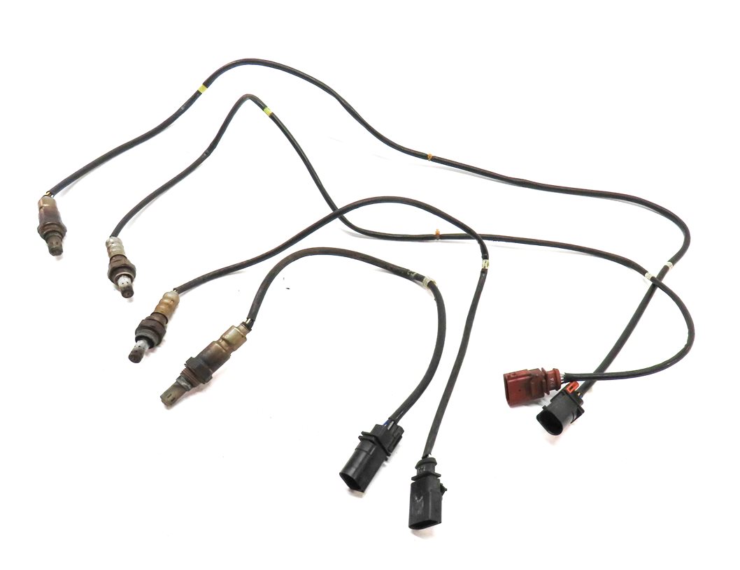 2015 AUDI Q7 (4L) 3.0L SUPER (CTWB) ENGINE OXYGEN O2 LAMBDA PROBE SENSOR SET/4 — exact item pictured